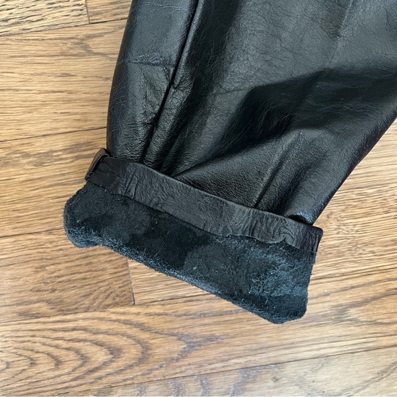 Vintage genuine leather pants - Picture 9 of 10